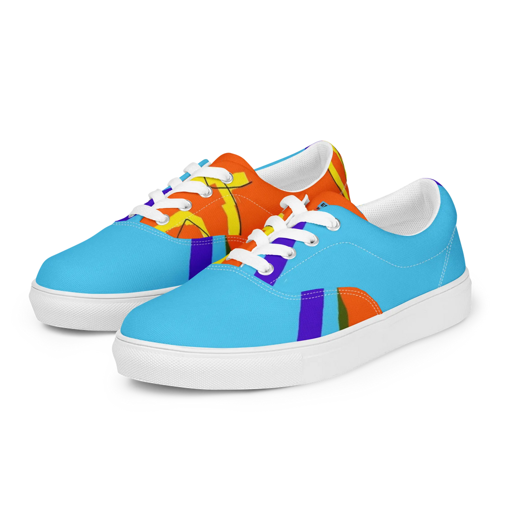 Te Amo Women’s lace-up canvas shoes