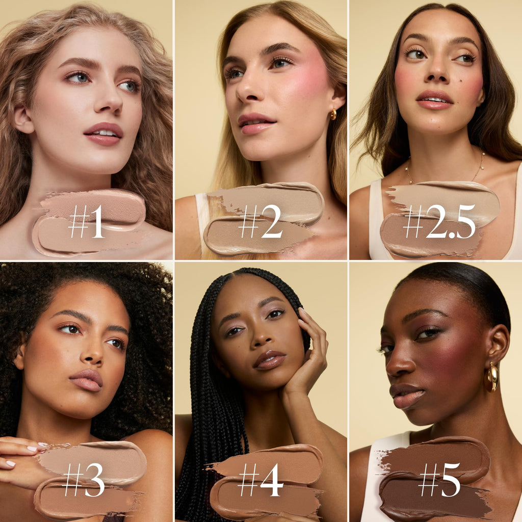 Woosh Fold Out Complexion (#1 Light) – Mineral Makeup Kit for Buildable Coverage