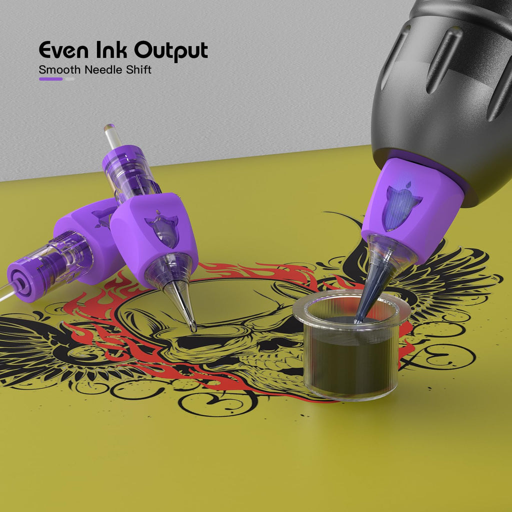 Wormhole Tattoo Gun Kit: Wireless 1600mAh Battery, 20 Needles, Xtreme Ink, Smart Pen