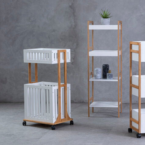 Nostra 2 Tier Storage Trolley
