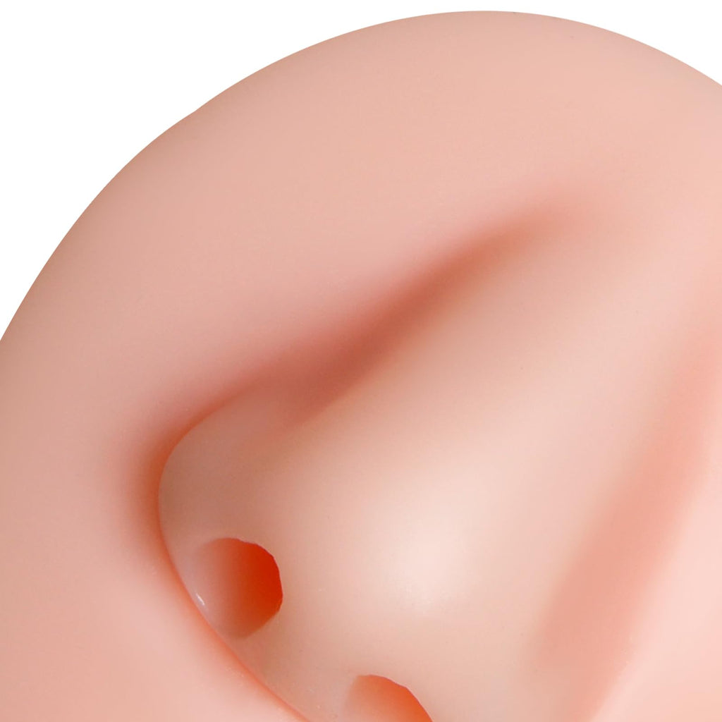 Xcake Lcook Silicone Piercing Practice Model Set – 7 Pcs for Mouth, Nose, Ear, Tongue, Belly Button