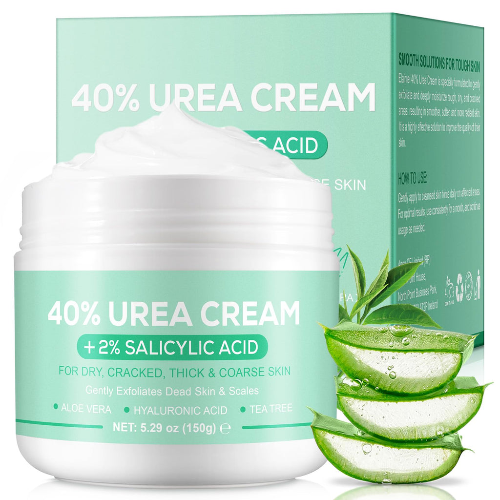 XIAMOFUZHOU Urea Cream 40% for Feet – Deep Foot Moisturizer with Hyaluronic Acid