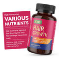 XKQ Hair Growth Supplements for Hair, Skin & Nails – Biotin & Vitamins