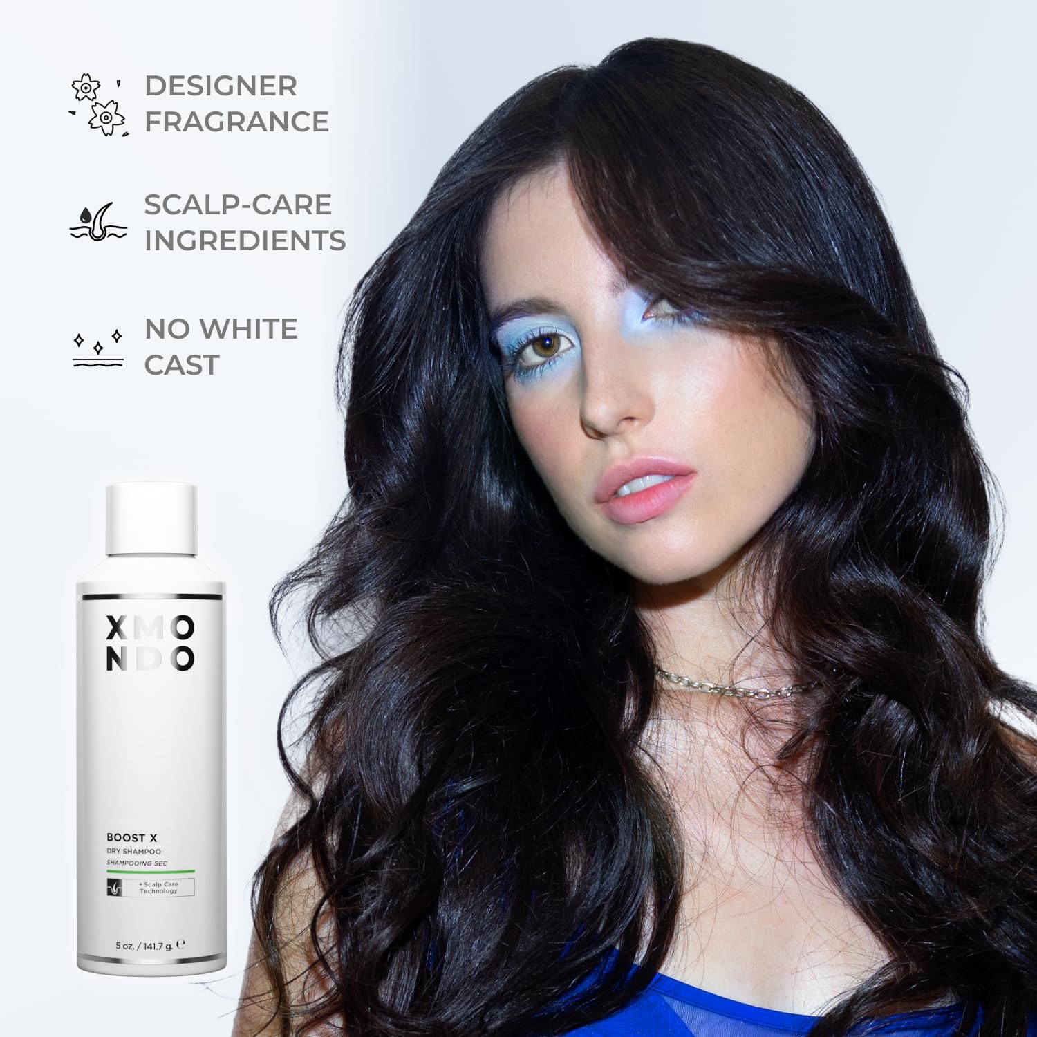 XMONDO Hair BOOST X Dry Shampoo – Saw Palmetto for Scalp Care, Talc-Free, Dermatologist Tested, 5 oz