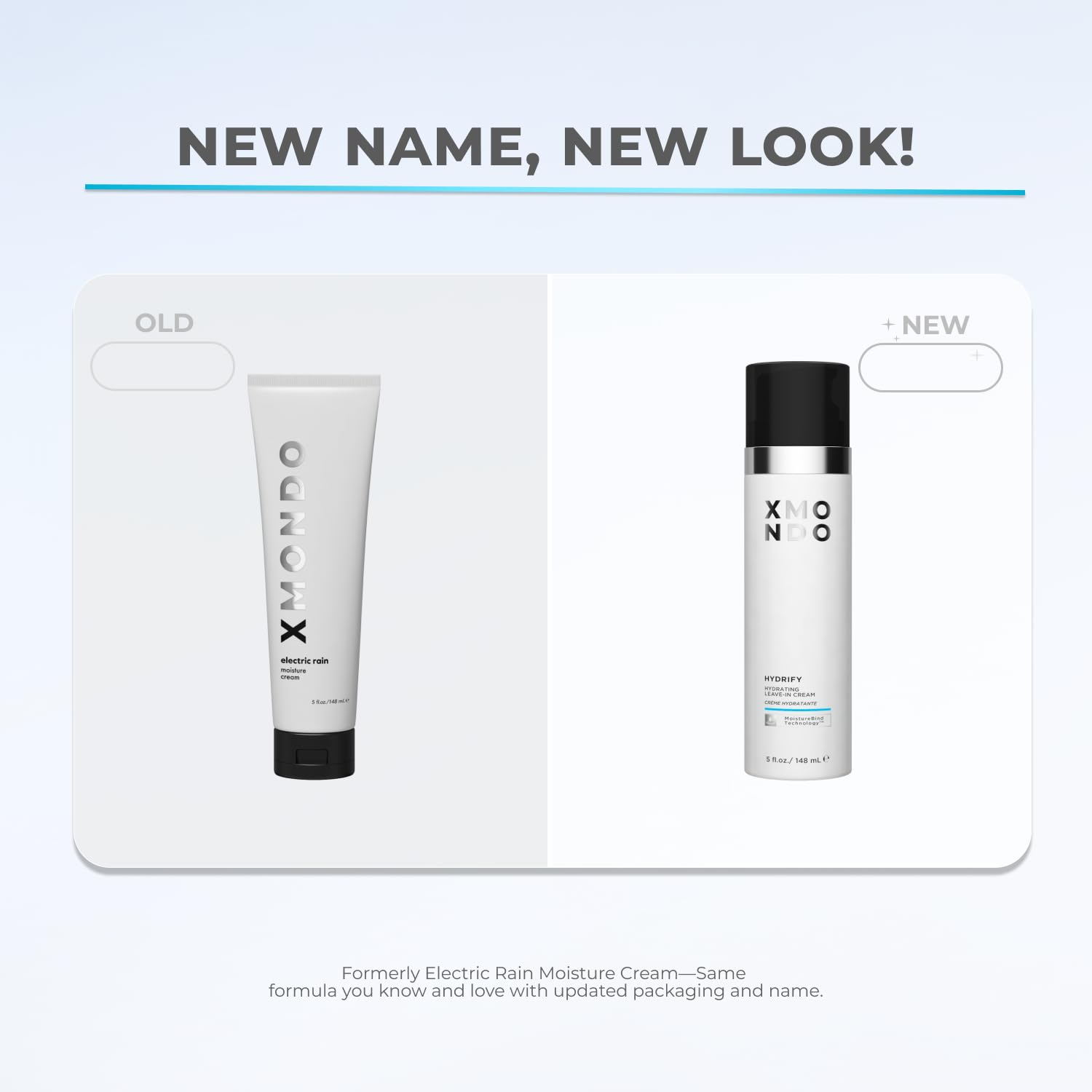 XMONDO Hair Hydrify Hydrating Leave-In Cream – Deep Moisture, Frizz Control, No-Rinse Formula