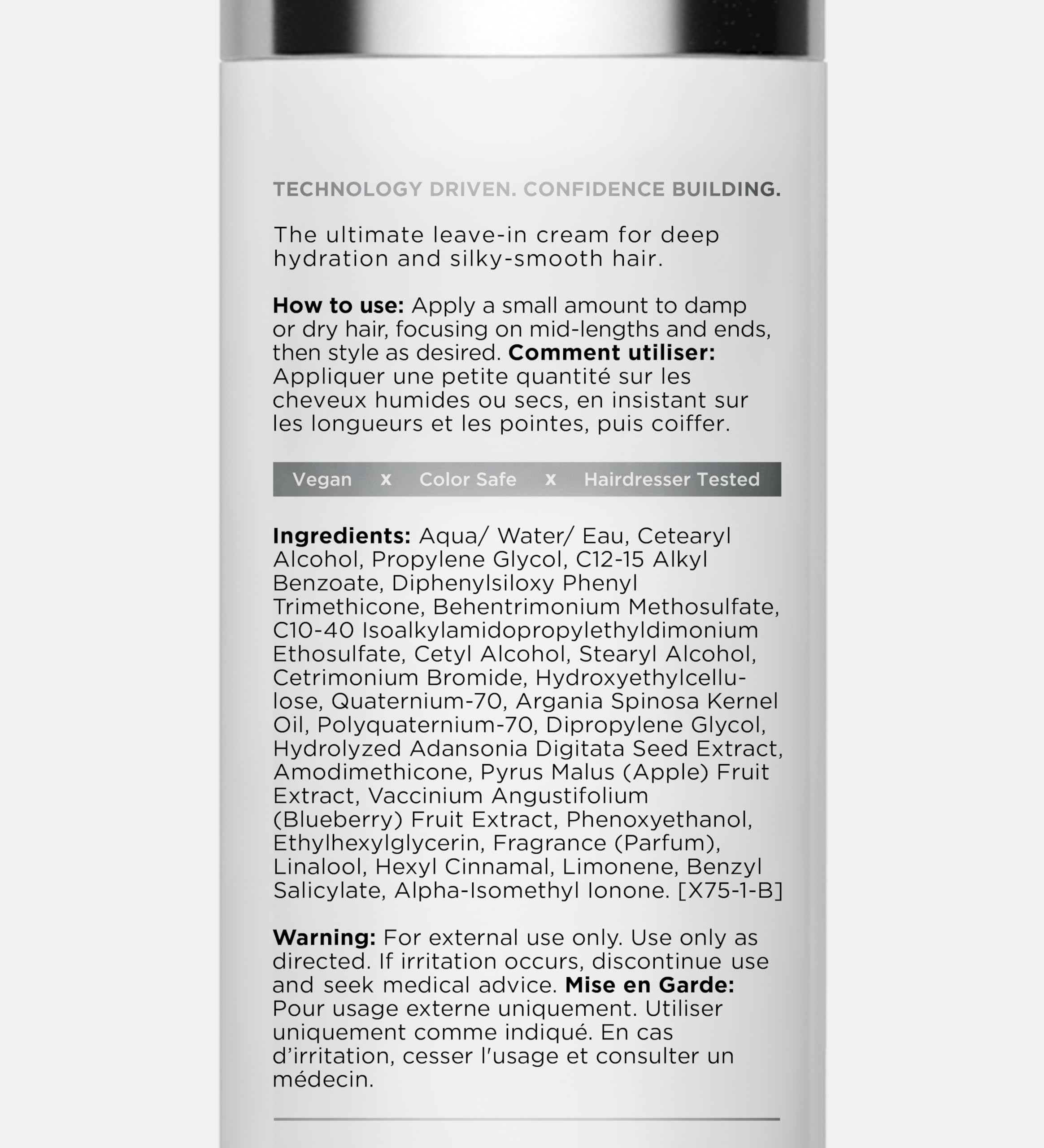 XMONDO Hair Hydrify Hydrating Leave-In Cream – Deep Moisture, Frizz Control, No-Rinse Formula