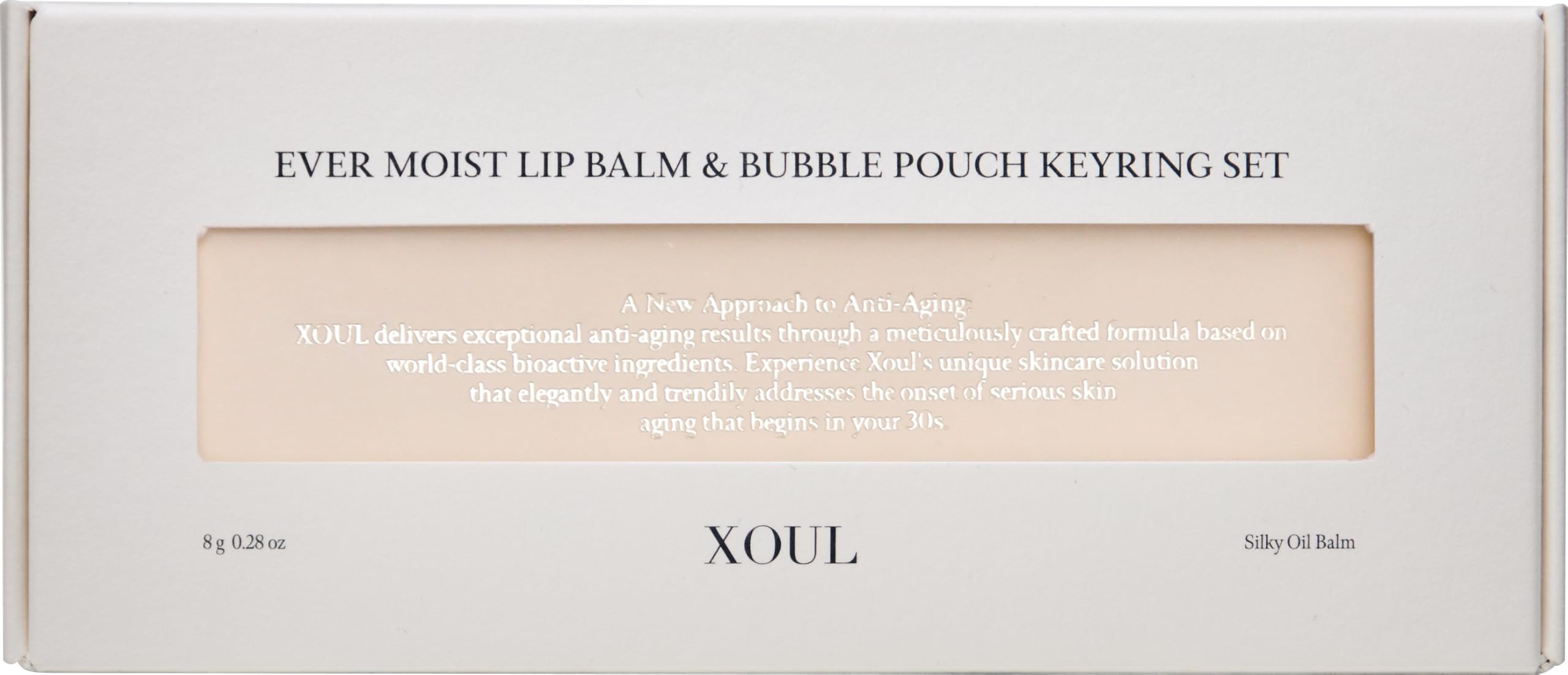 XOUL Ever Moist Lip Balm N01 – Shell Brush & Muted Pink Bubble Pouch