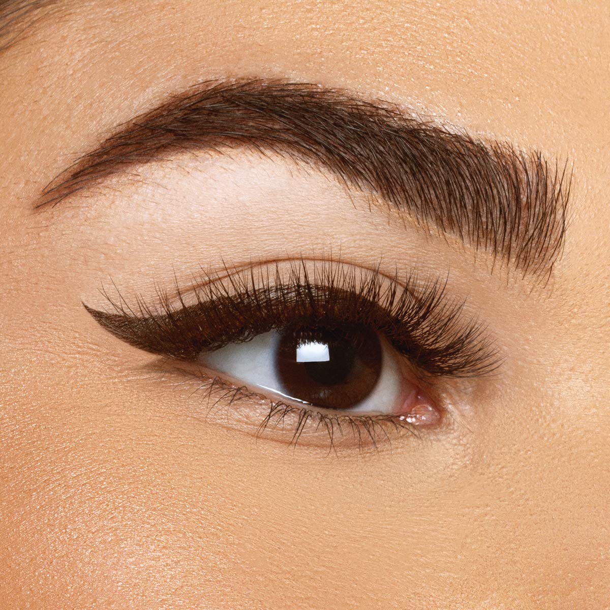 Xtreme Lashes Lash Densifying Liquid Eyeliner – Dark Brown, Dual-Tip, Smudge-Resistant