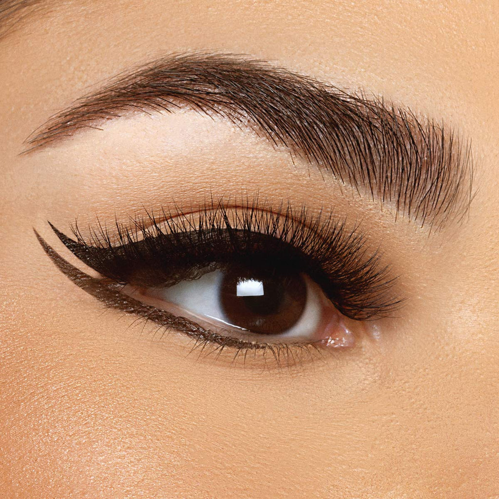 Xtreme Lashes Lash Densifying Liquid Eyeliner – Dark Brown, Dual-Tip, Smudge-Resistant