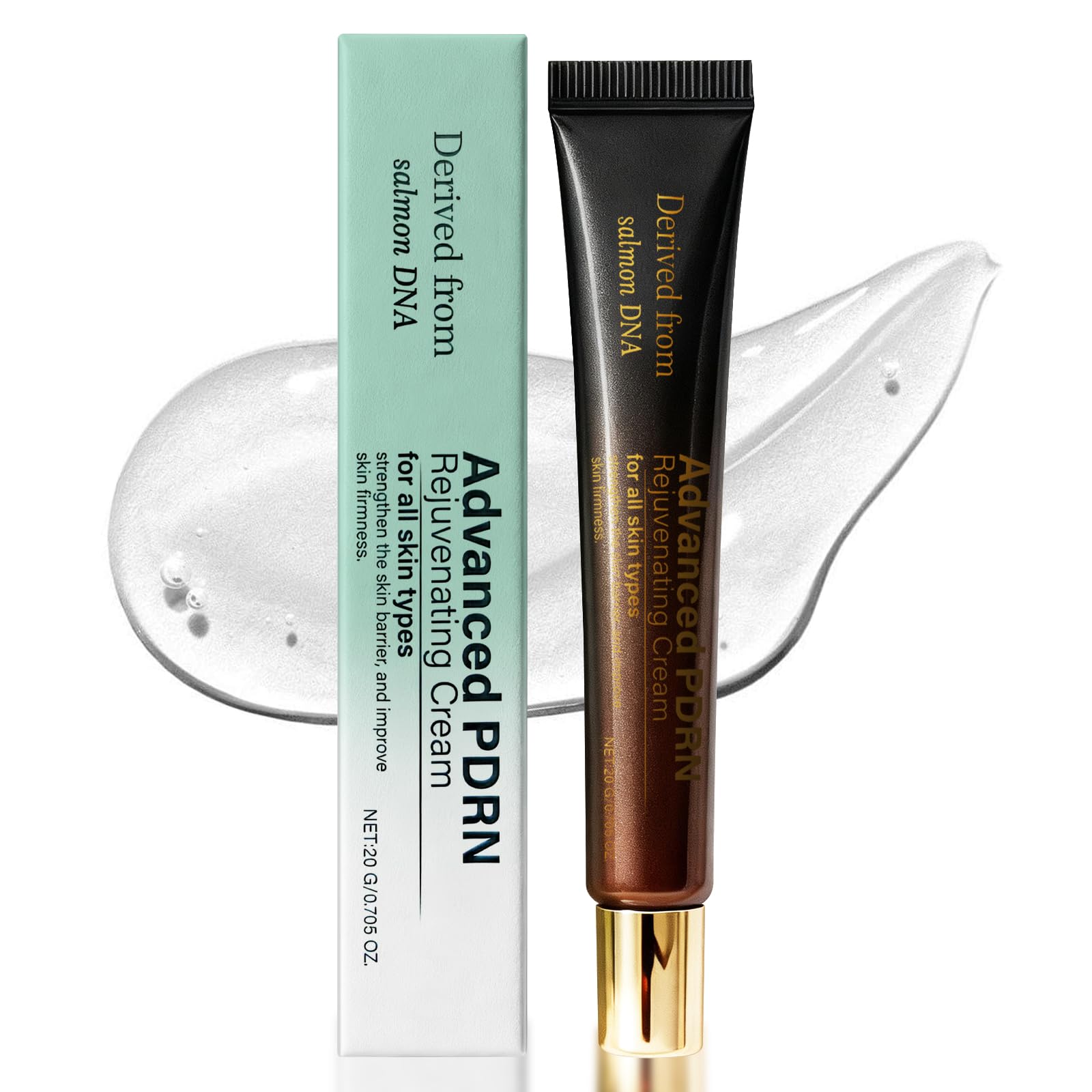 XUHUIT Advanced PDRN Rejuvenating Cream – 99% Salmon DNA, Hyaluronic Acid & Niacinamide