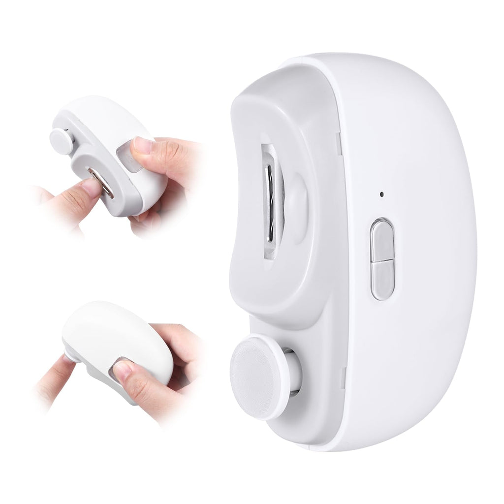 Xyulaan 3-in-1 Electric Nail Clipper for Seniors, Babies, and Gel Polish