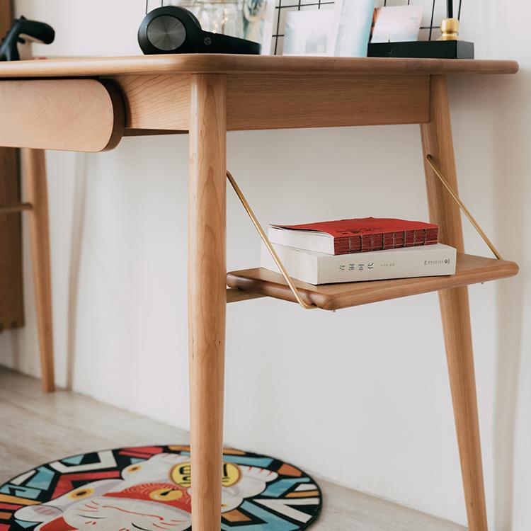 Y72 Oak Office Desk, Three Woods Available
