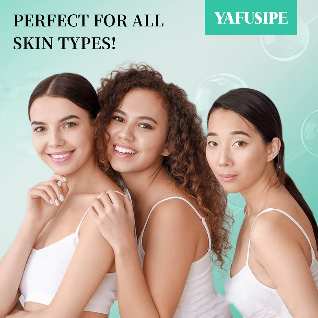 YAFUSIPE Glycolic Acid Toner Pads 35% AHA – Facial Exfoliators for Smooth, Even Tone (50 Pads)