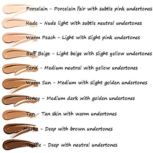 Yaper PHOERA Foundation 2-Pack: 103 Warm Peach & 104 Buff Beige