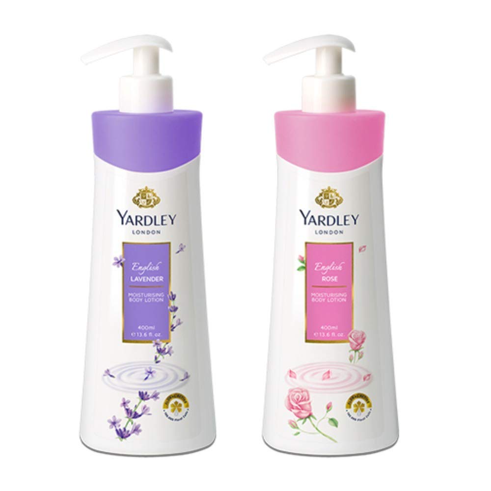 Yardley London English Rose + Lavender Hand & Body Lotion – 2 x 350ml