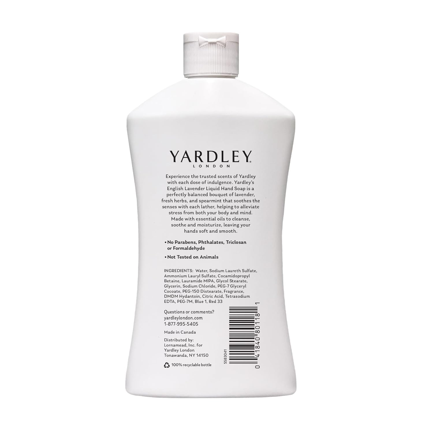 Deal Society Yardley London English Lavender Hand Soap Refill – 4×16 oz Bottles