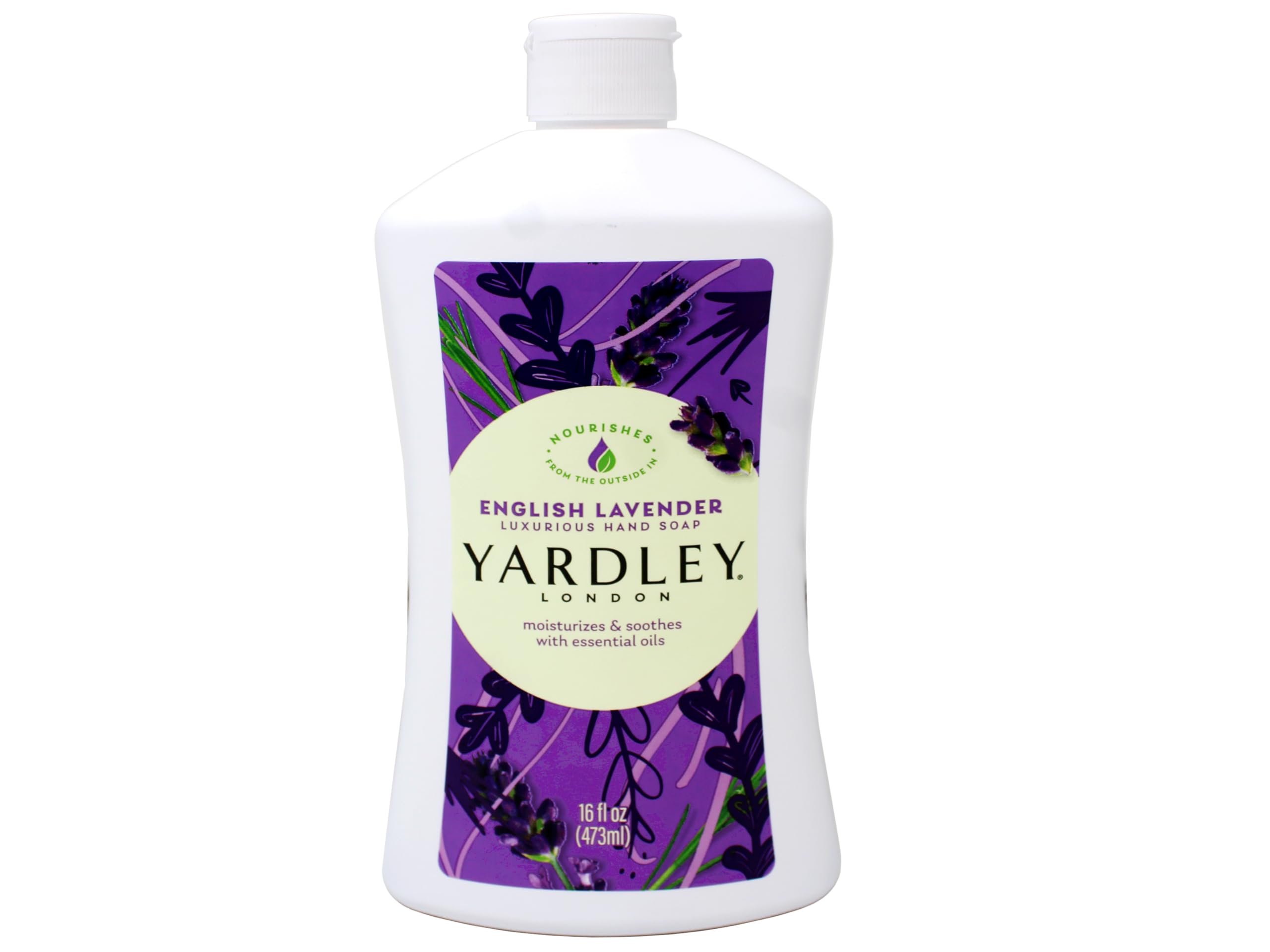 Yardley London Liquid Hand Soap - English Lavender (Pack of 2)