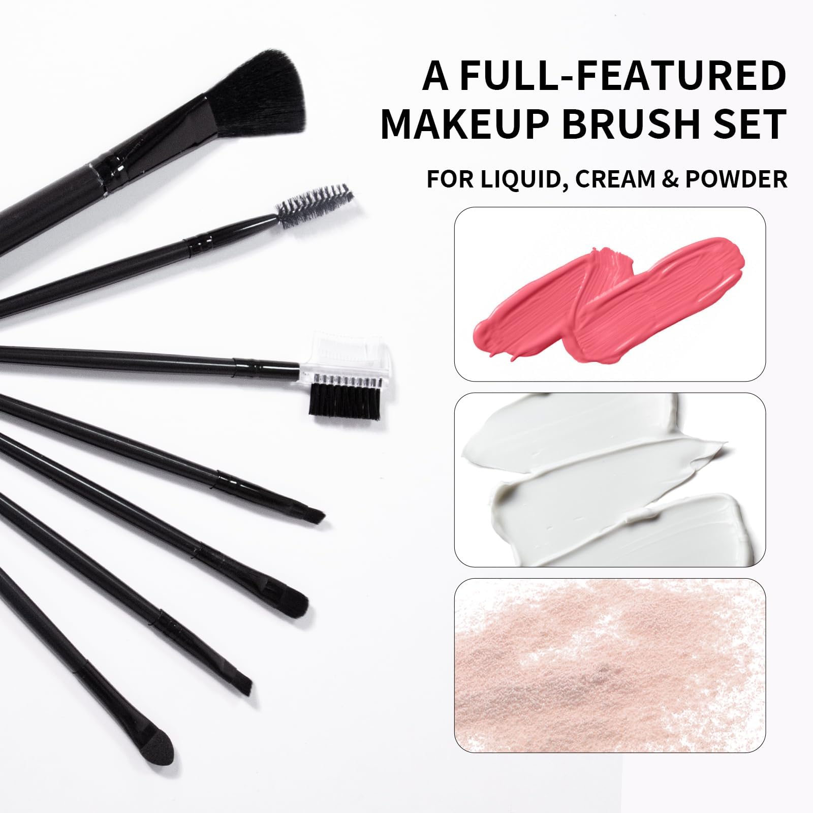 YBUETE Makeup Set Full Kit for Girls/Teens/Women | Travel-Ready & Waterproof