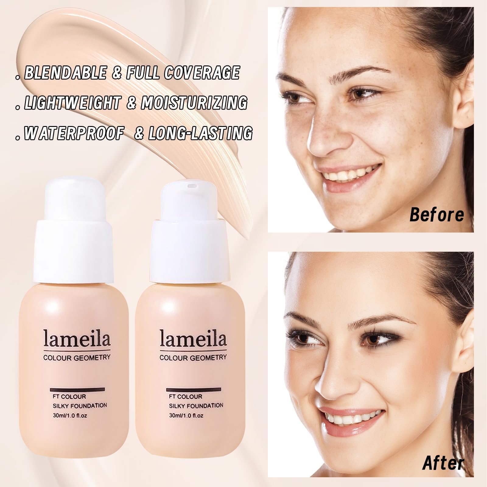 YBUETE Makeup Set Full Kit for Girls/Teens/Women | Travel-Ready & Waterproof