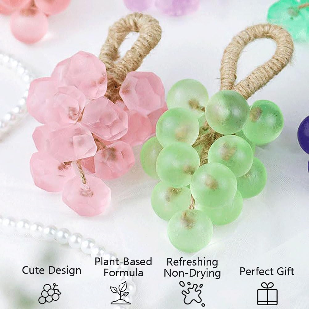 Ydner Grape Soap on a Rope – Handmade Natural Cold Process Jasmine Gem