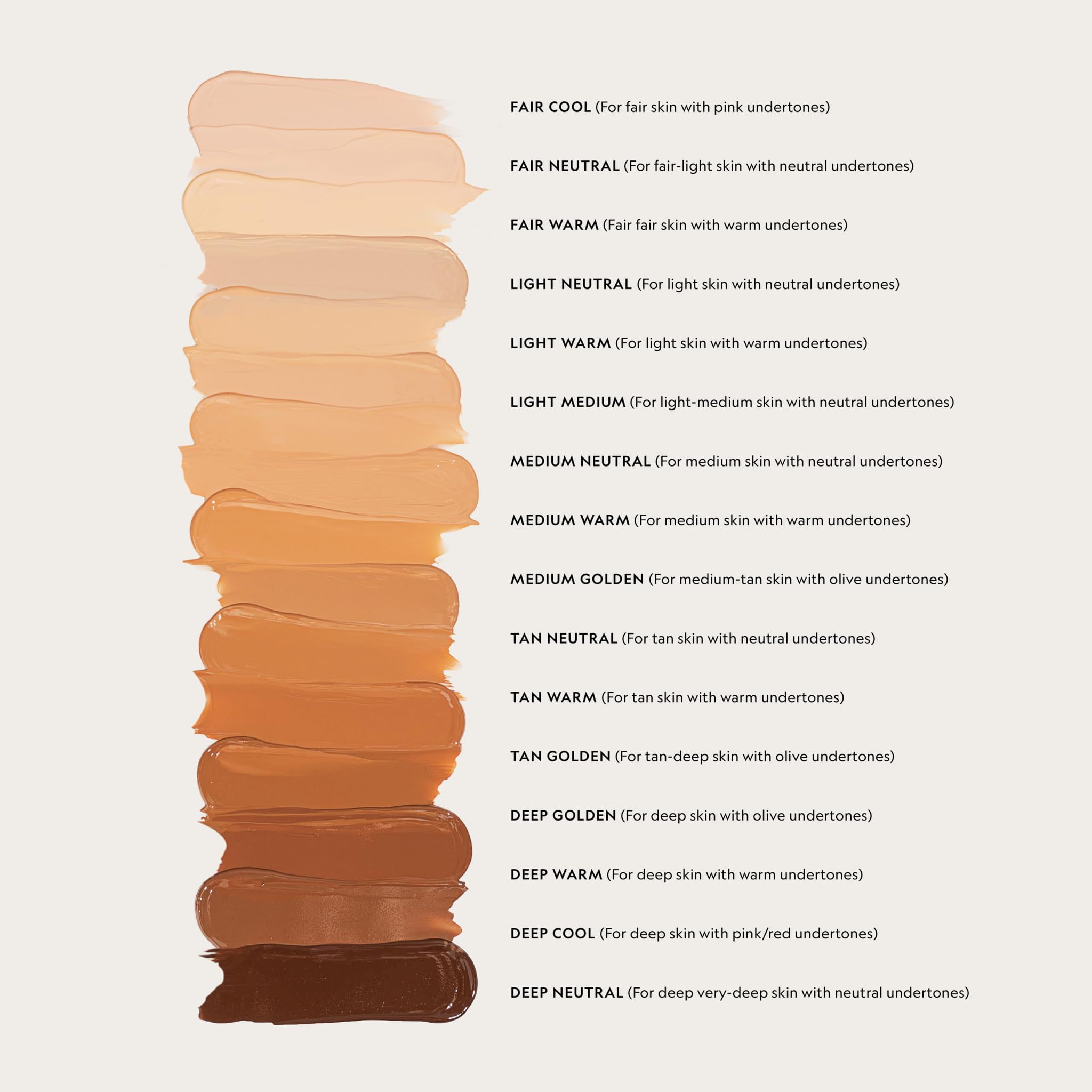 YENSA Skin on Skin BC Foundation MakeUp — Buildable Full Coverage with SPF 40 (Deep Warm)