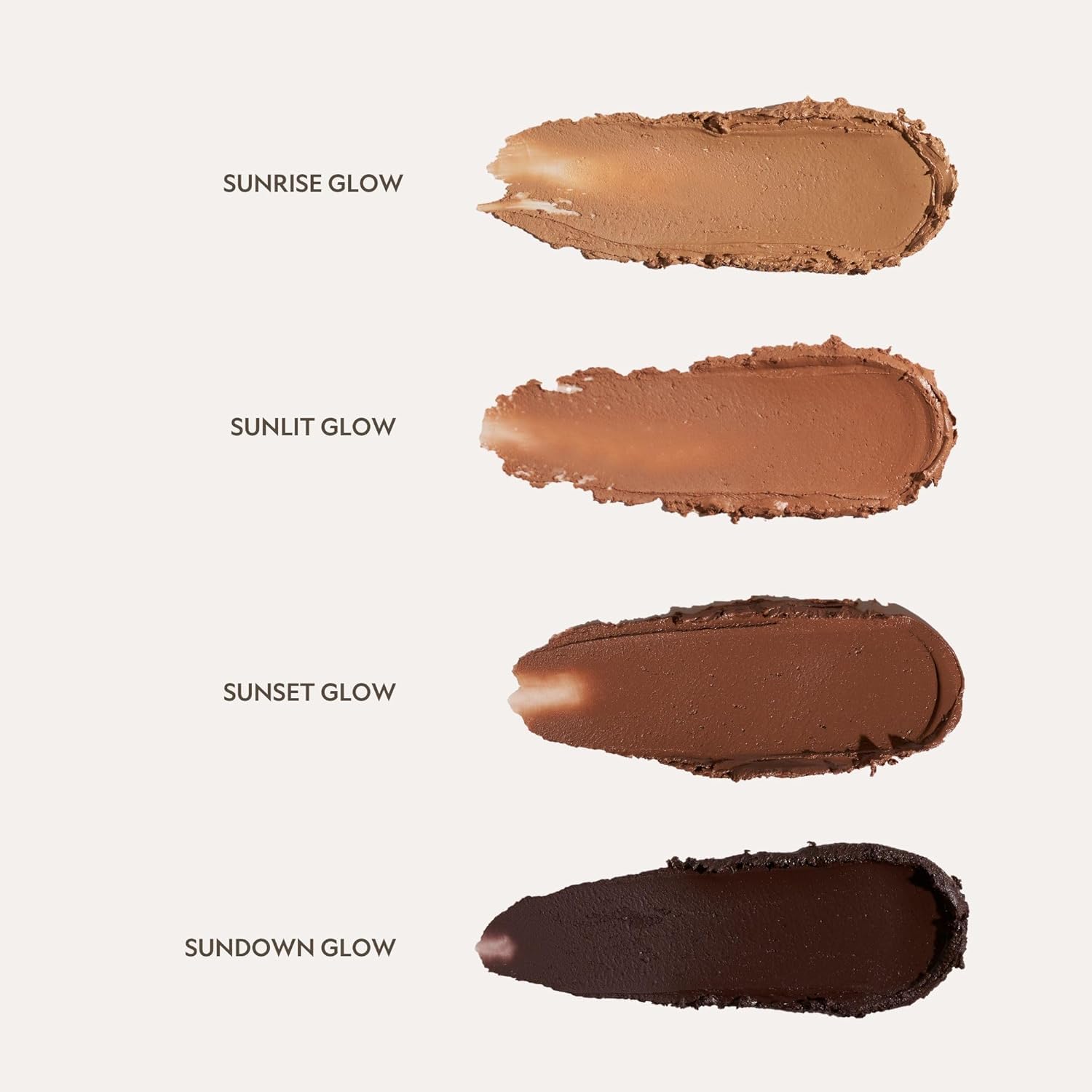YENSA Silk Bronzing Base Cream Bronzer with Peptides & Superfoods – Sunrise Glow, 1 oz
