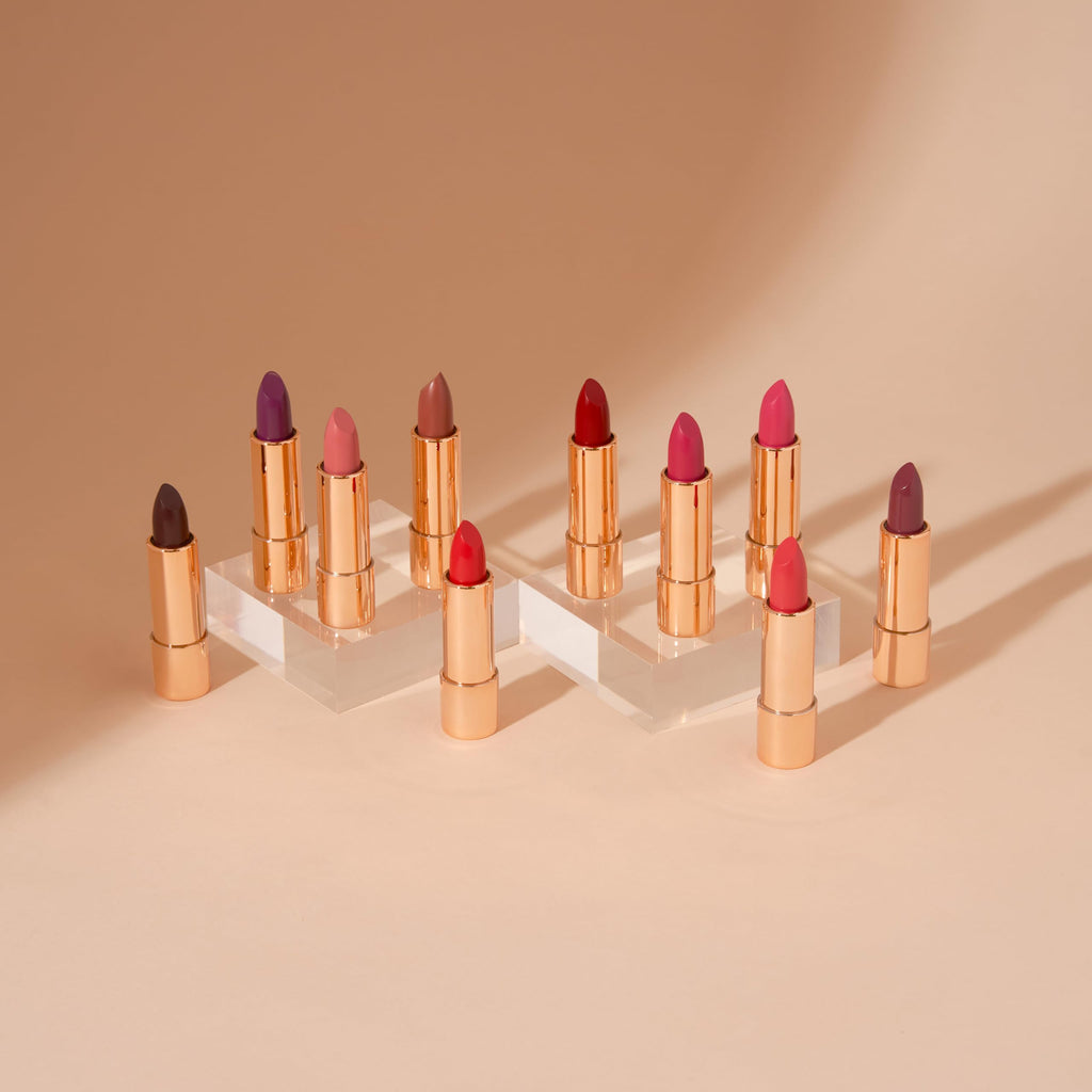 YENSA Vibrant Silk Hydrating Lip Stick – Charm | Long-Lasting Color & Semi-Gloss Finish
