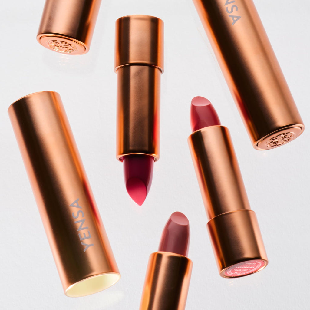 YENSA Vibrant Silk Hydrating Lip Stick – Charm | Long-Lasting Color & Semi-Gloss Finish