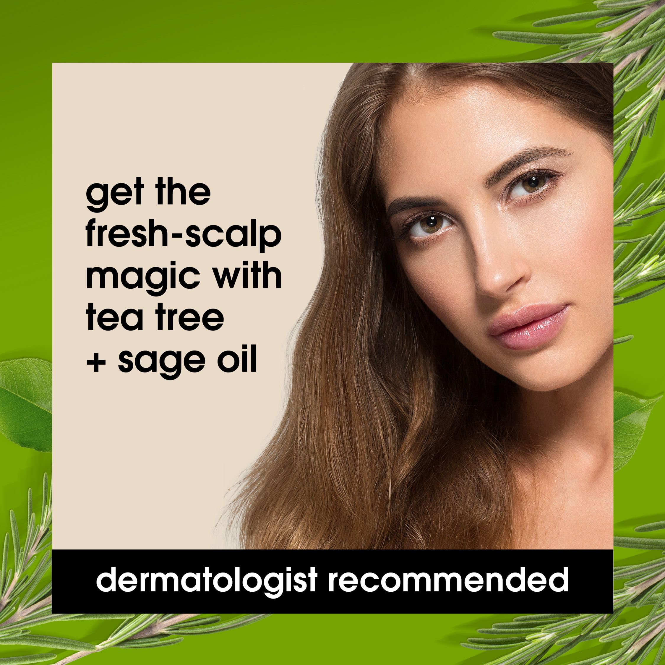 Yes To Tea Tree Scalp Relief Conditioner – Calms Dry Scalp, Hydrates Hair (12 fl oz, 2PK)