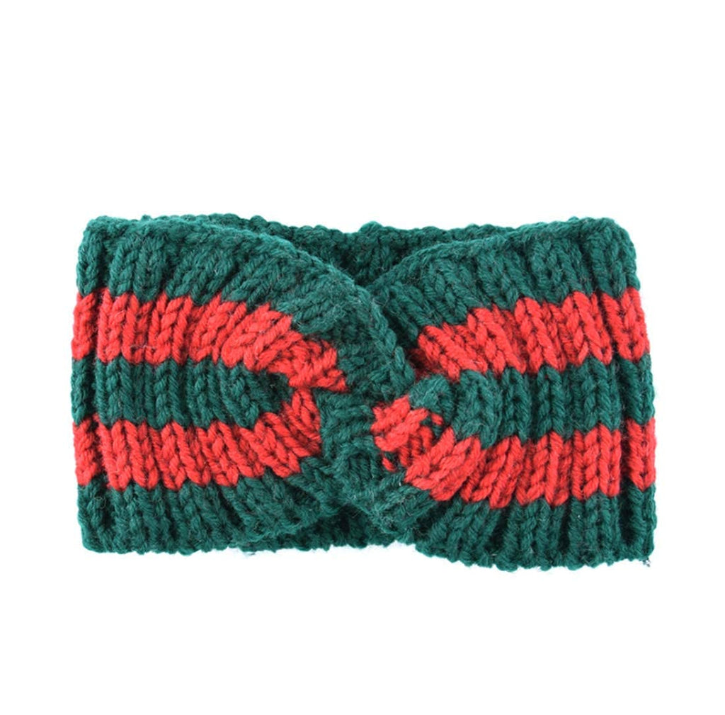 Yili Maizi Chunky Knit Headbands - Braided Winter Ear Warmers for Women