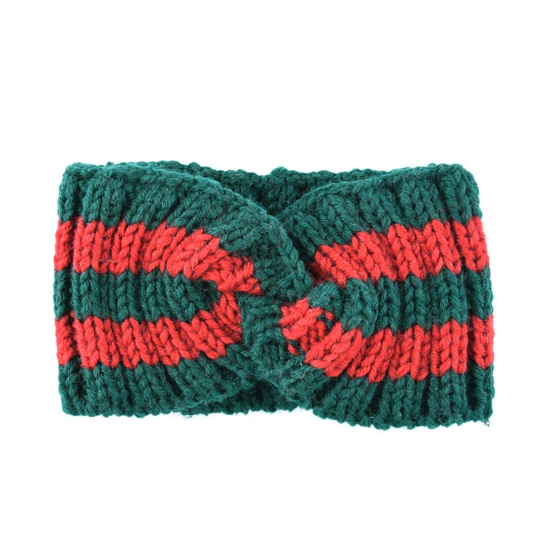 Yili Maizi Chunky Knit Headbands - Braided Winter Ear Warmers for Women