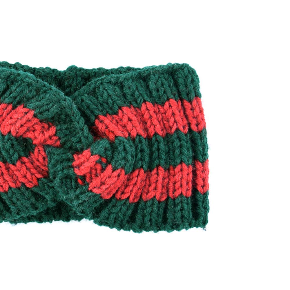 Yili Maizi Chunky Knit Headbands - Braided Winter Ear Warmers for Women