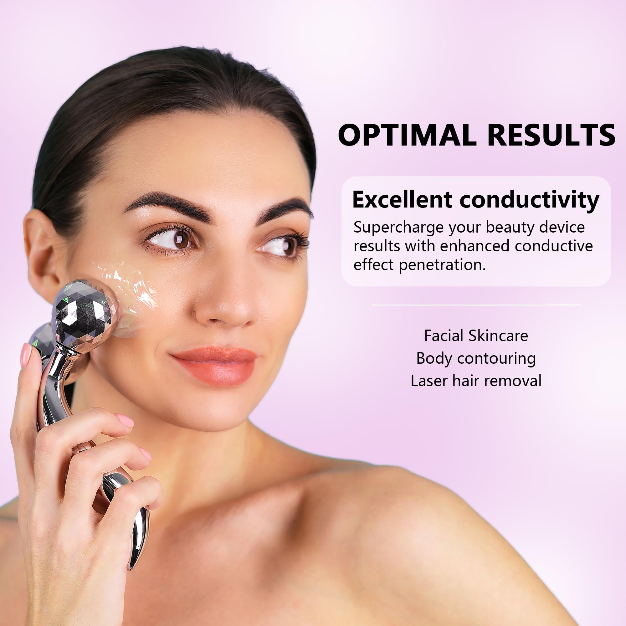YMEYFAN 2.5L Conductive Gel for Microcurrent, RF & Laser Hair Removal | Hydrating, Sulfate & Phthalate-Free