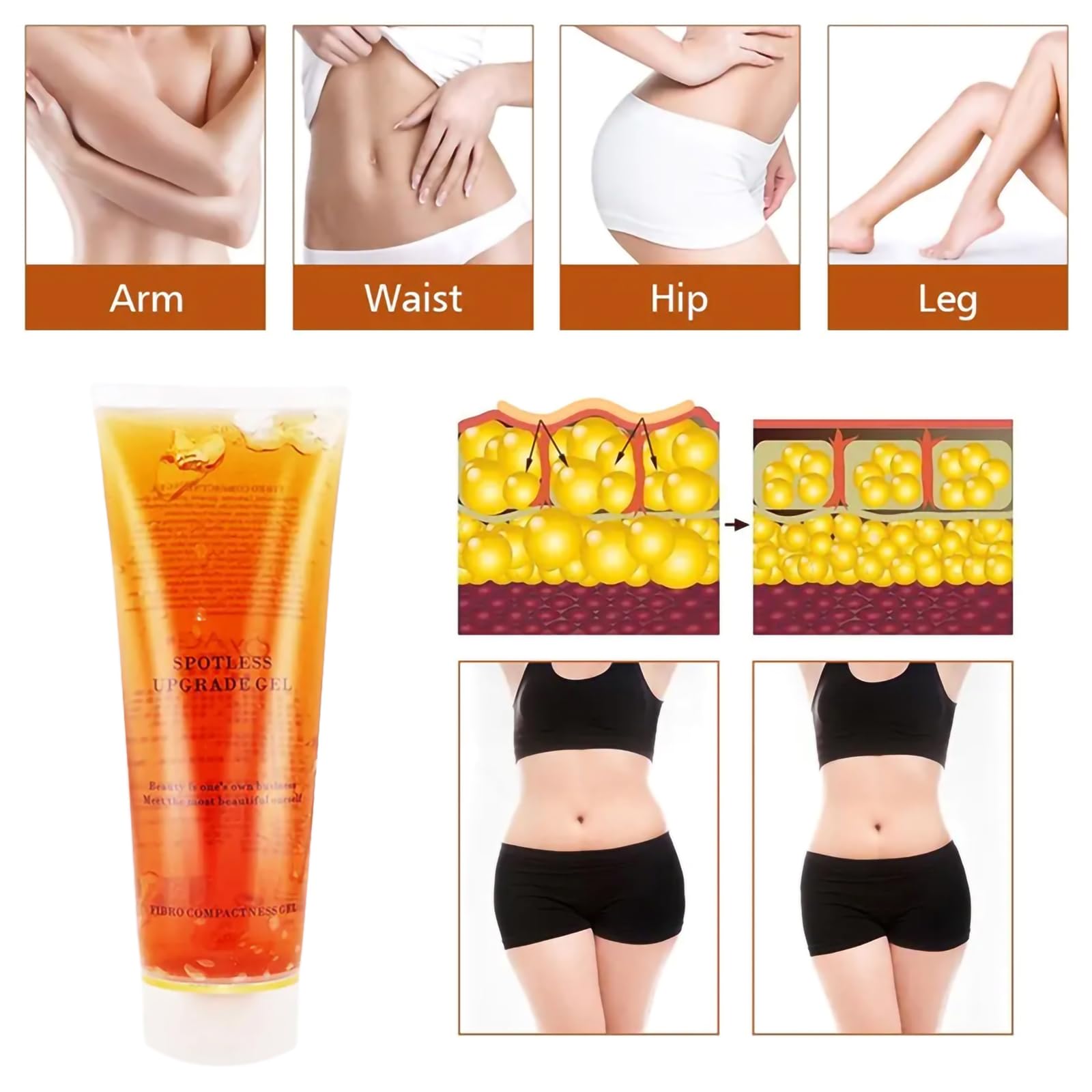 YMEYFAN 3PCS Conductive Gel Set – Cooling, Slimming & Lifting Gels (900ml total)