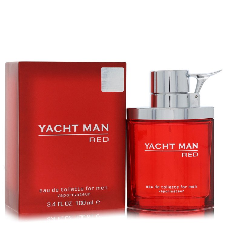 Yacht Man Red by Myrurgia Eau De Toilette Spray 3.4 oz / 100 ml for Men