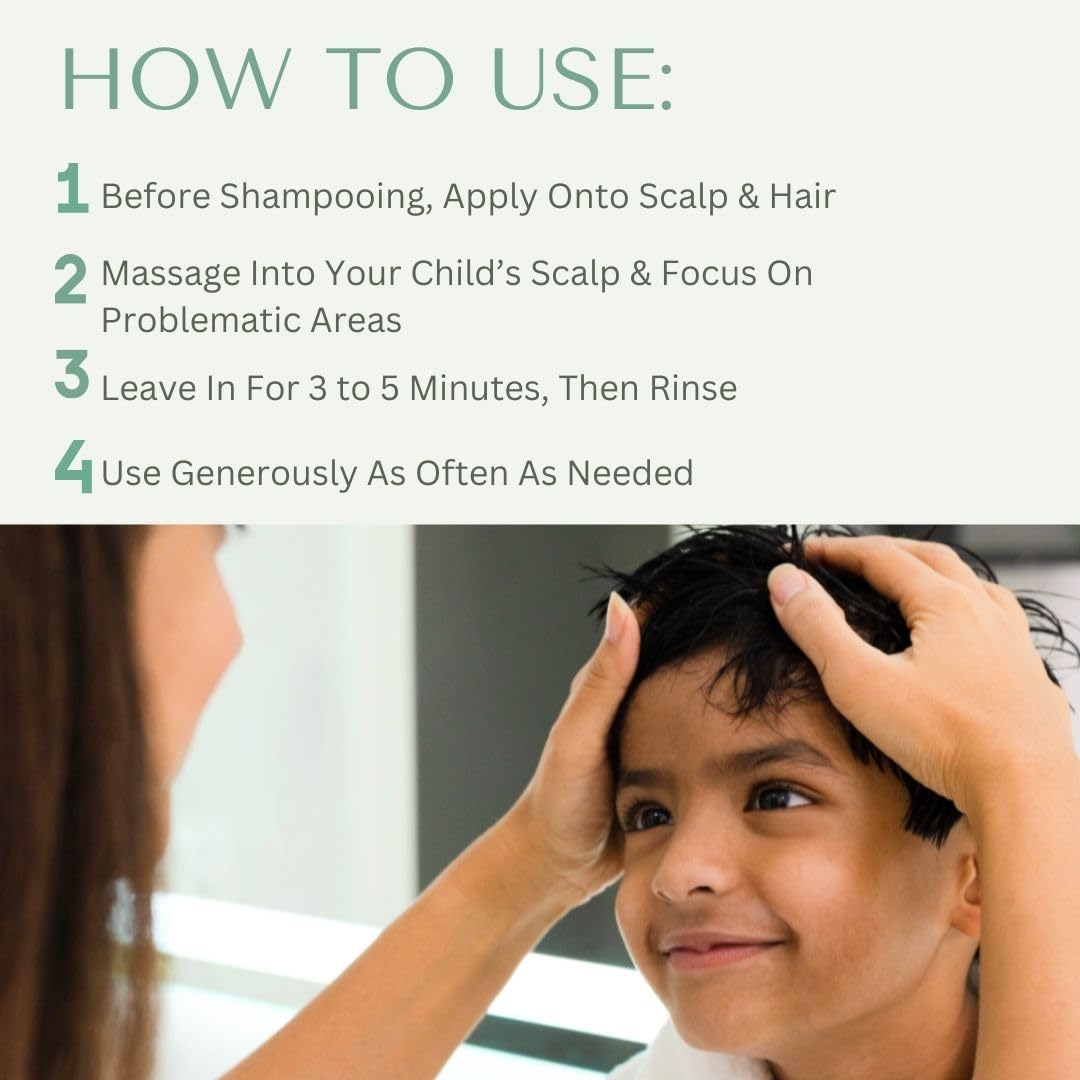 Yobee Calm & Comfort Scalp Mask – Gentle, Clinically Tested Hair Care for Kids & Teens (4 oz)