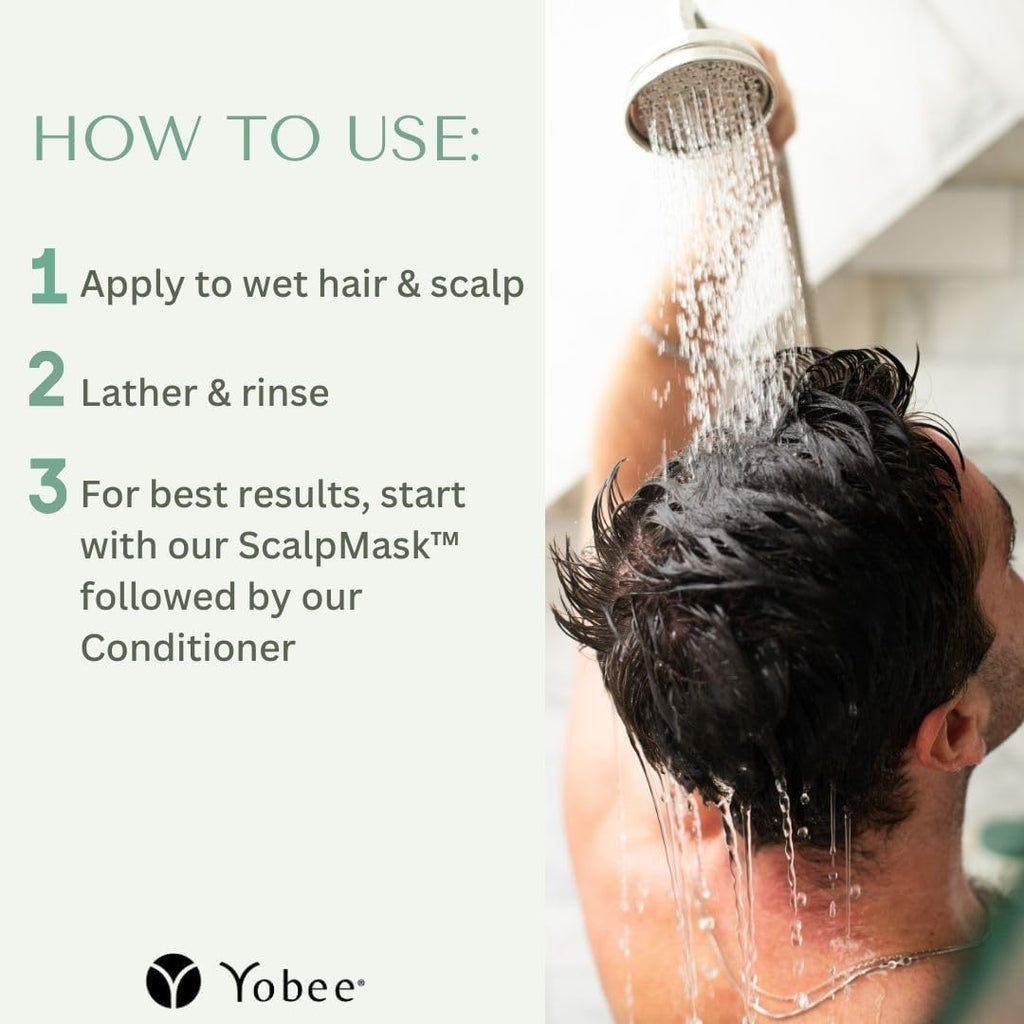 Yobee Probiotic Shampoo & Conditioner for Psoriasis & Dandruff – Doctor Formulated