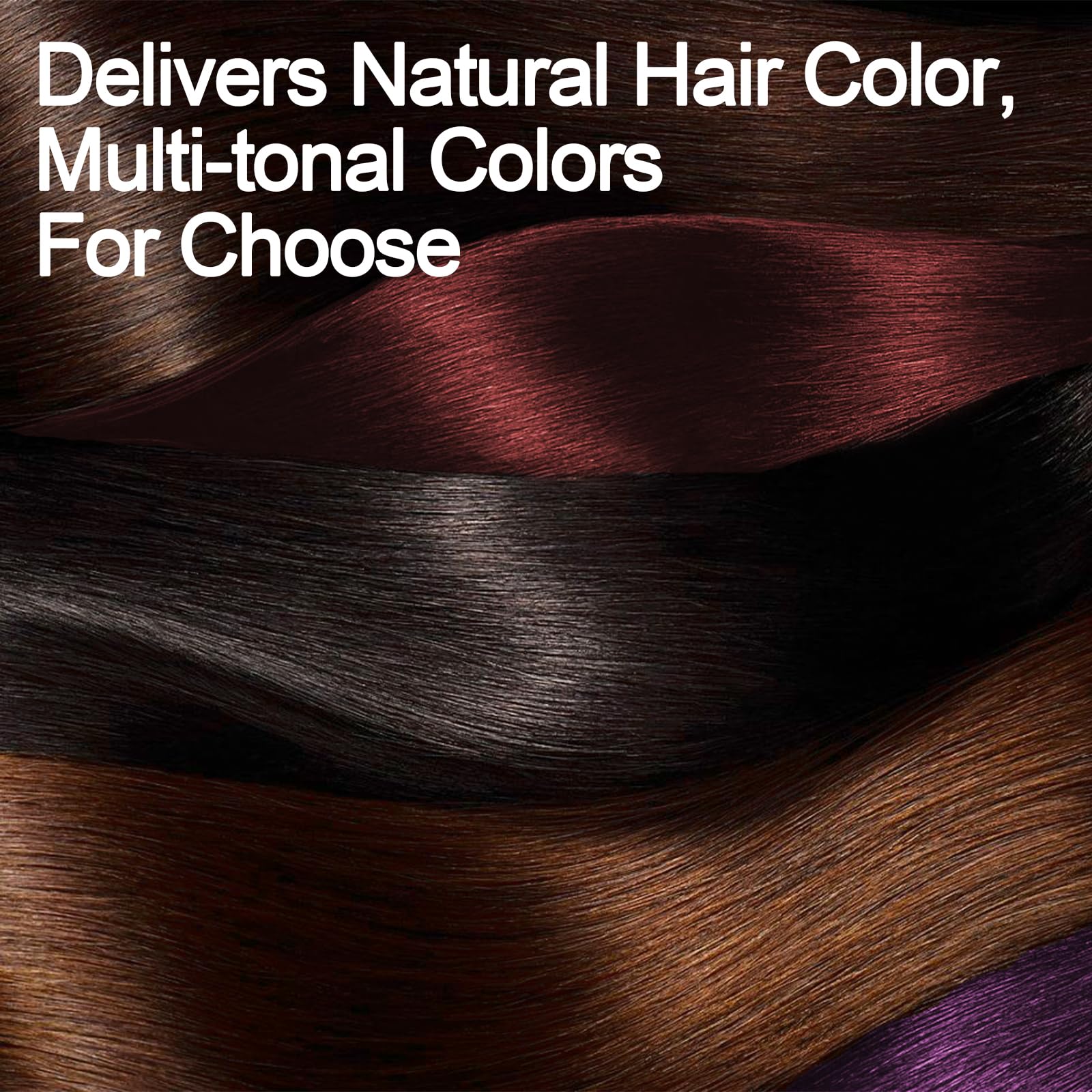 Yocisku Hair Dye Shampoo - Gray Coverage (Dark Brown)
