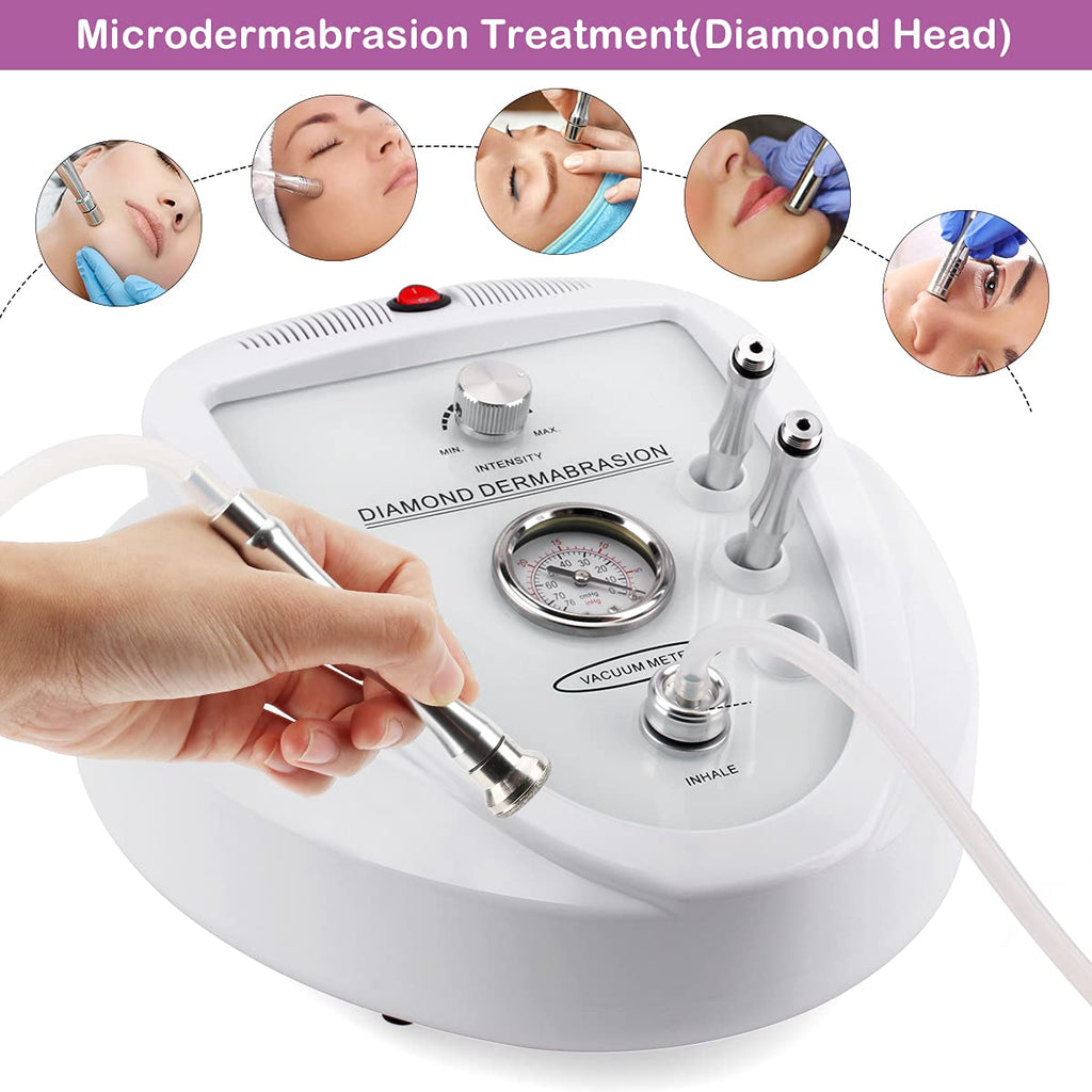 Yofuly Diamond Microdermabrasion Machine — 65-68 cmHg Suction for Home Use