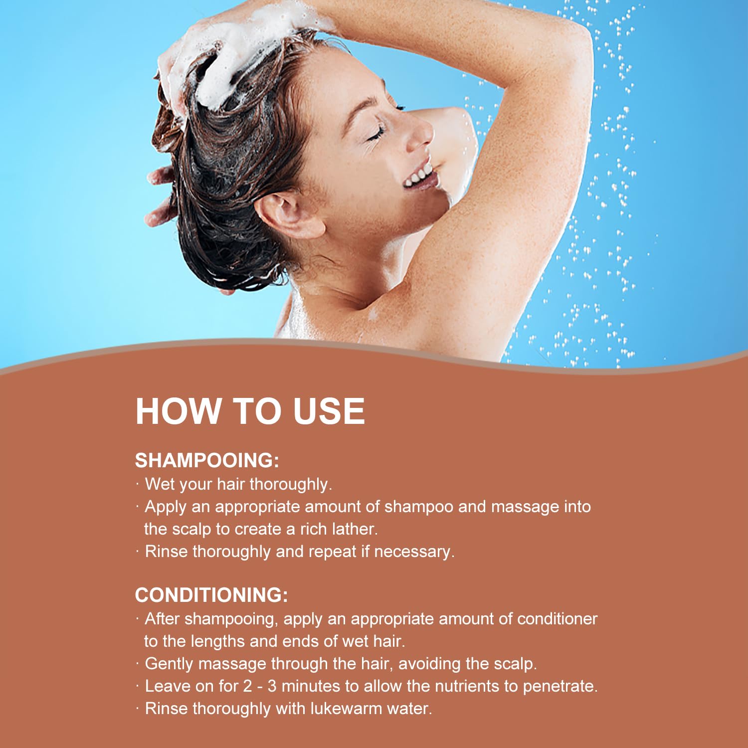 YOGI CARE Argan Oil Shampoo & Conditioner Set – Moisturizing, Sulfate-Free Moroccan Hair Care