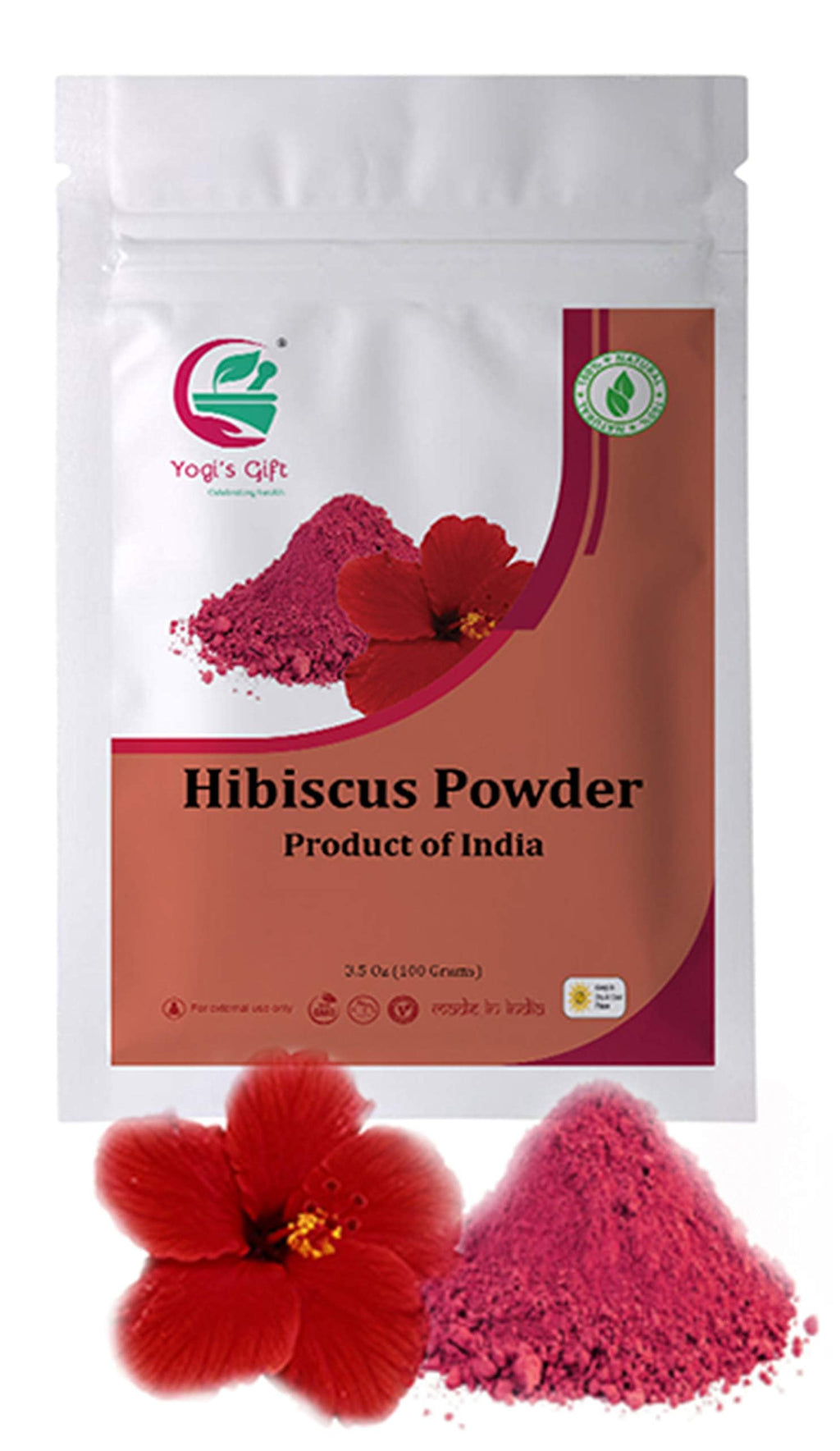 YOGI'S GIFT Celebrating Health Herbal Hair Care Combo Pack (500g) – Ayurvedic Powders: Amla, Reetha, Shikakai, Brahmi & Hibiscus