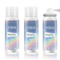 Yosca Body Glitter Spray 3-Pack – Silver Holographic Shine for Skin, Hair & Clothes