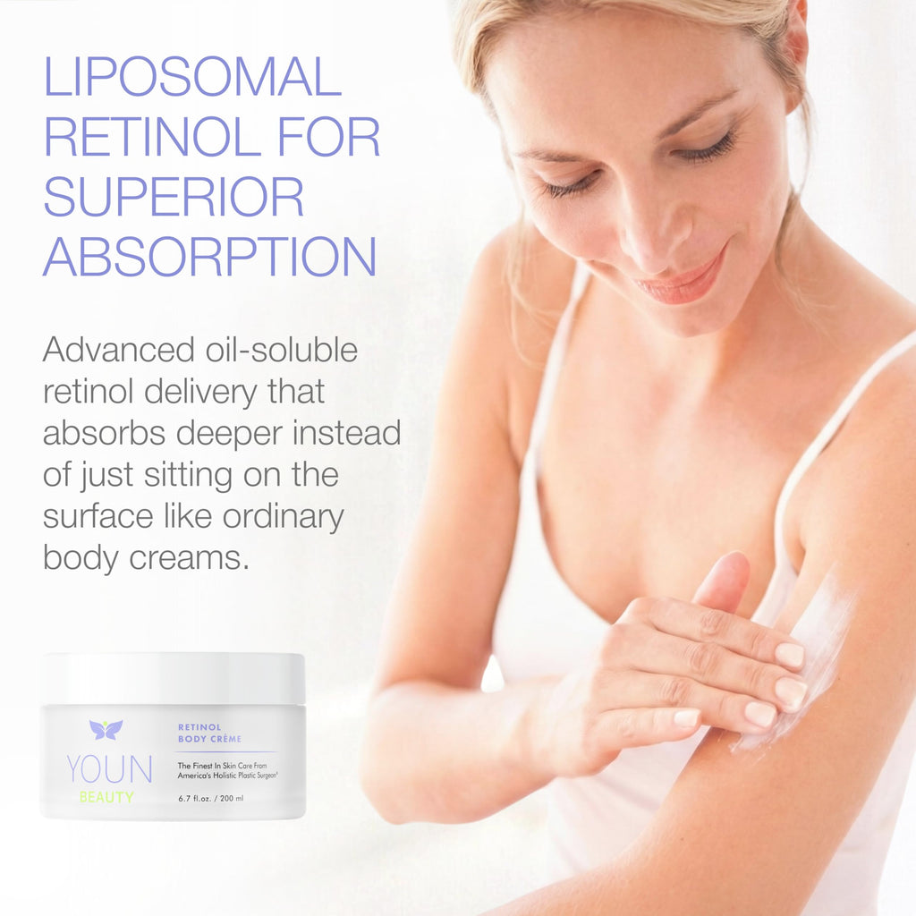 YOUN Beauty Retinol Body Creme by Dr. Anthony Youn | Firming & Hydrating Retinol Lotion for Body