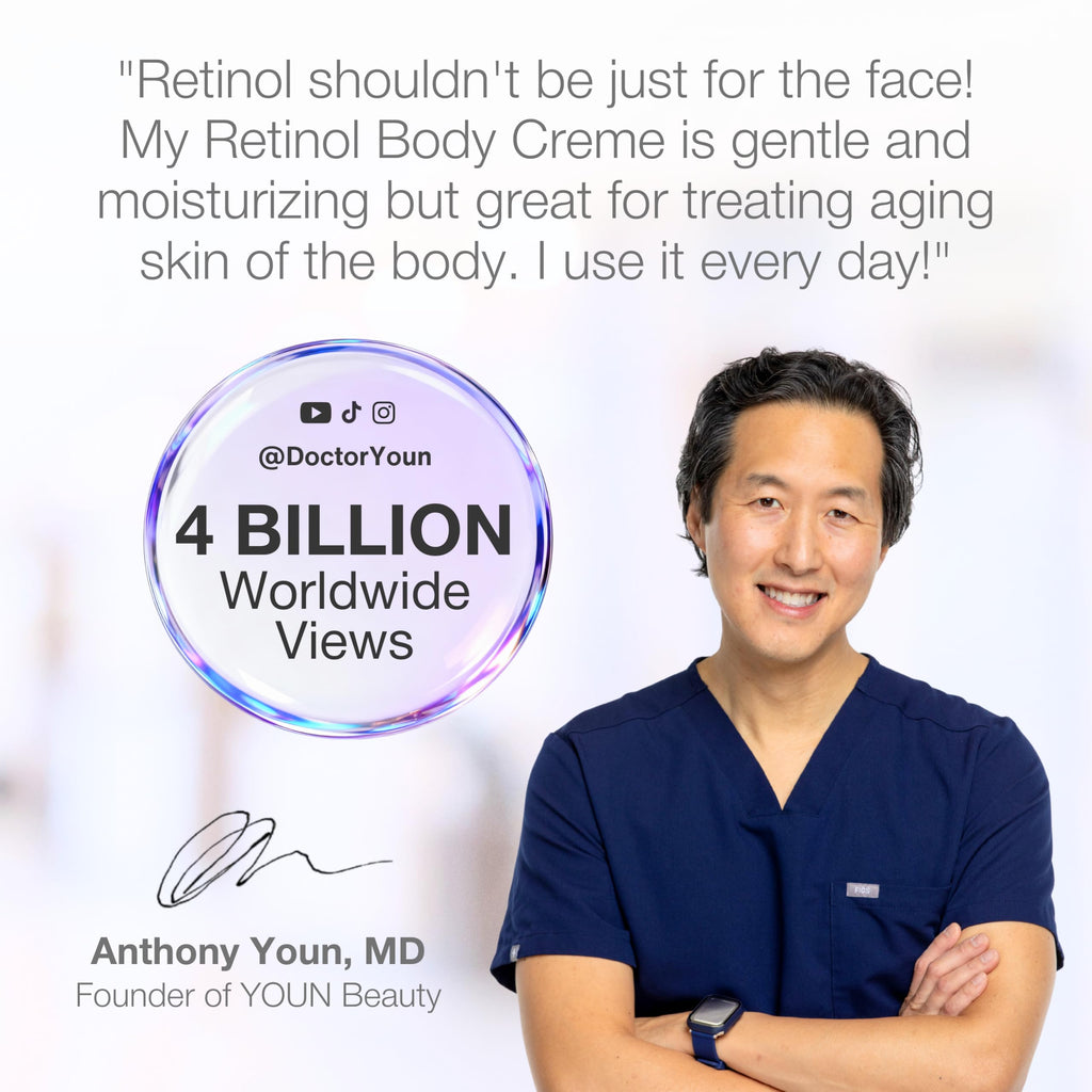 YOUN Beauty Retinol Body Creme by Dr. Anthony Youn | Firming & Hydrating Retinol Lotion for Body