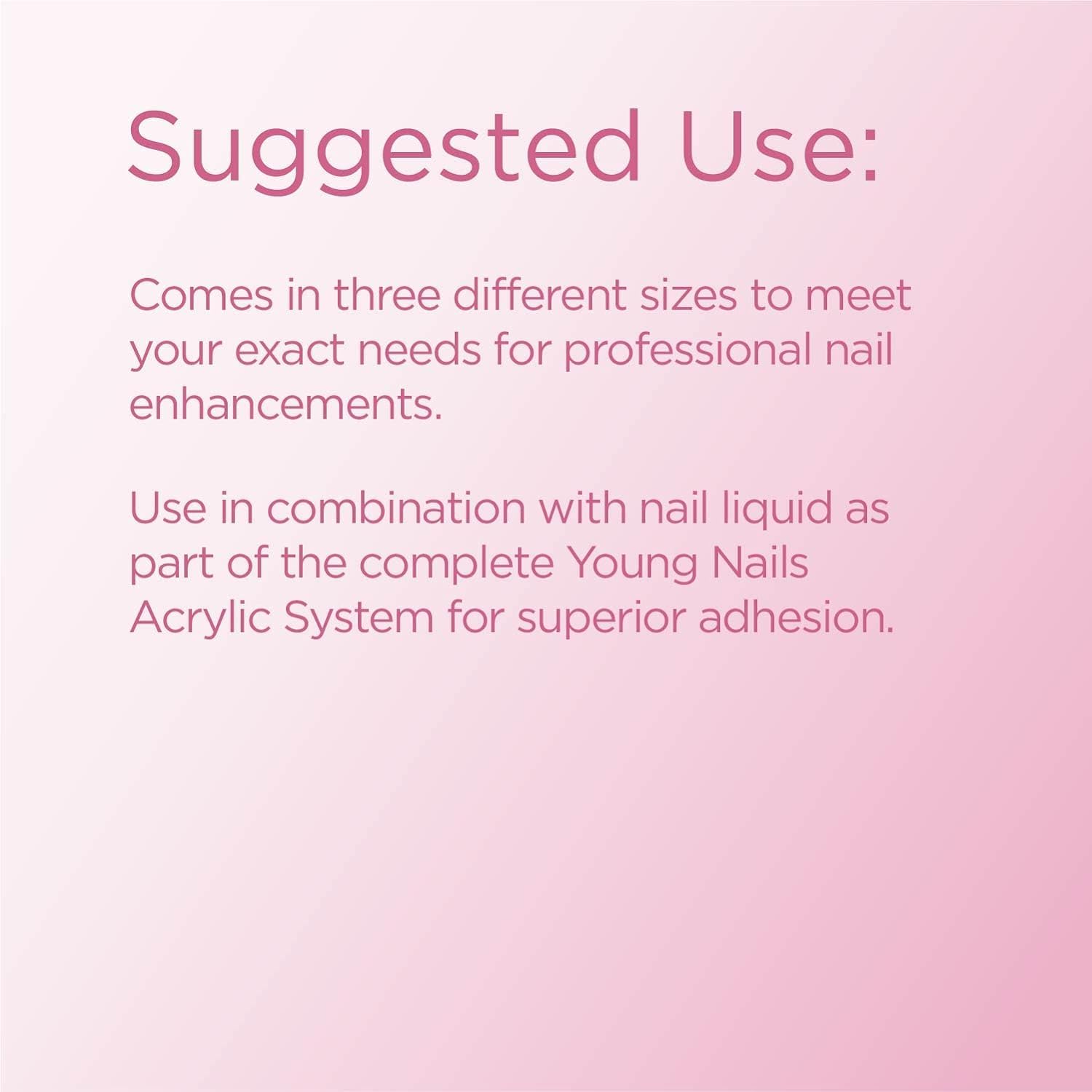 Young Nails Acrylic Cover Powder Taupe - Self-Leveling, 660g, Professional Grade