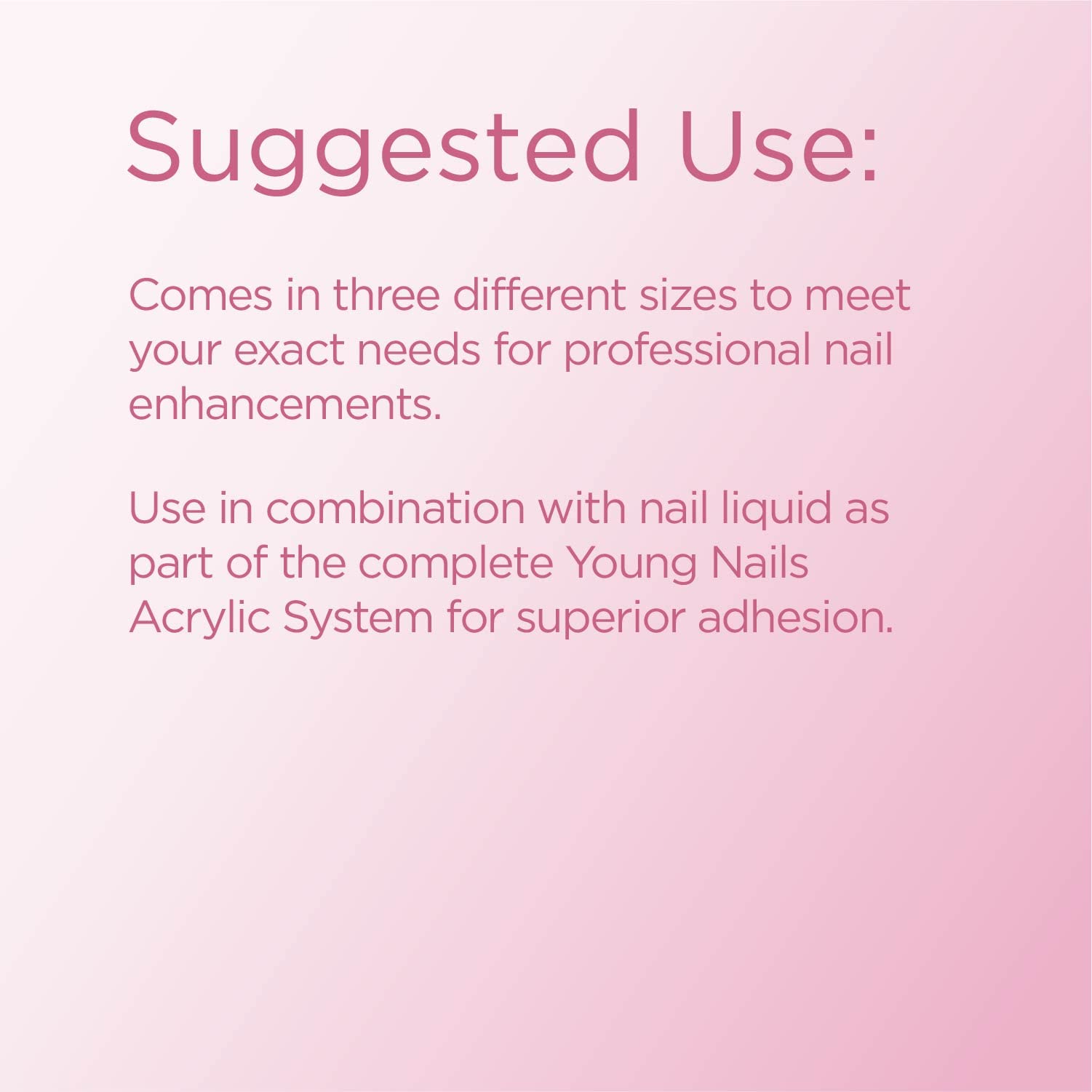 Young Nails Acrylic Powder Cover – Flawless Consistency, Superior Adhesion, 75s Set Time (45g/85g/660g)
