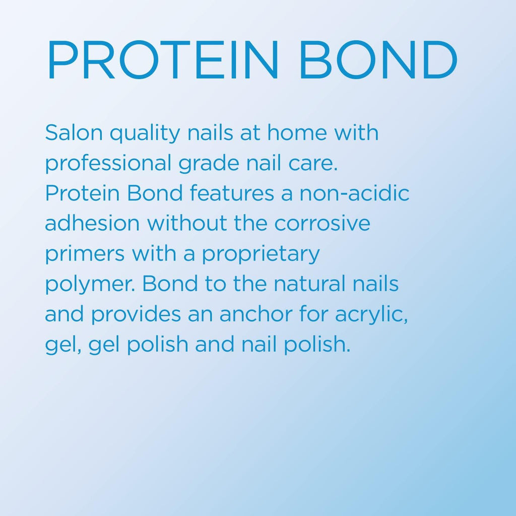 Young Nails Nail Protein Bond – Non-Acidic Bonding Primer for Gel, Acrylic & Polish (0.25 oz)
