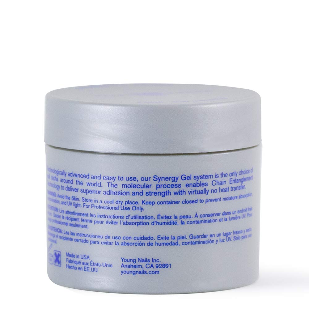 Young Nails Synergy Gel System – Foundation Gel Base Coat for Superior Adhesion & Strength (60g)