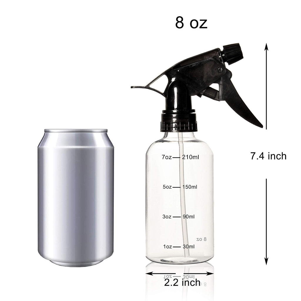 Youngever 12-Pack Empty 8oz Spray Bottles – BPA Free, Leak-Proof & Multi-Purpose