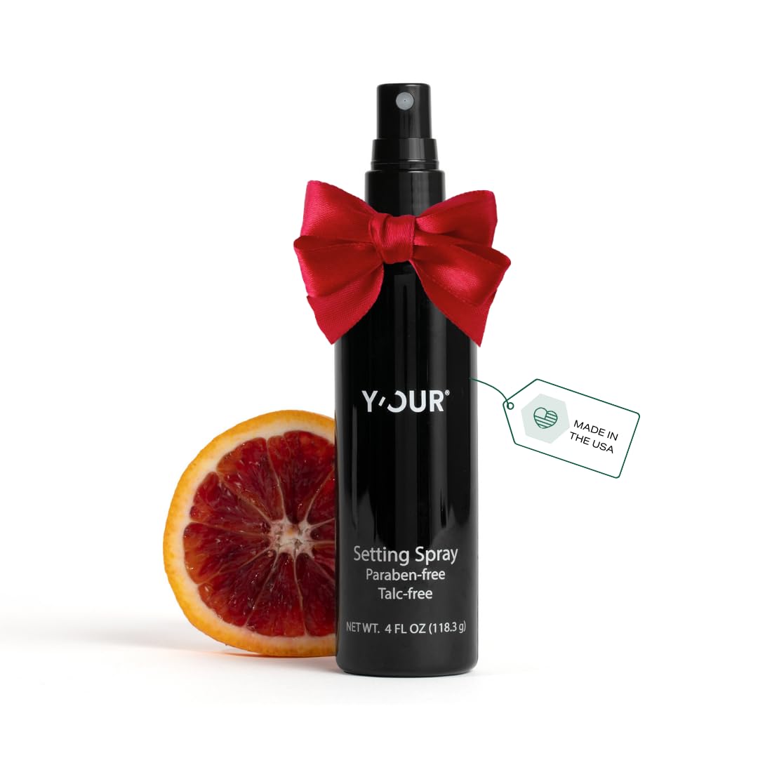 Y'OUR Silk Setting Spray: 16HR+ Makeup Lock | Alcohol-Free, Vegan Hydrating Finishing Mist